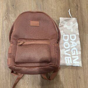 Dagne Dover Medium Dakota Air Mesh Backpack in Warm Dust